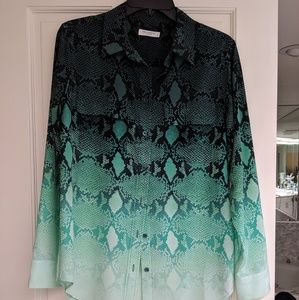 Equipment ombre button down